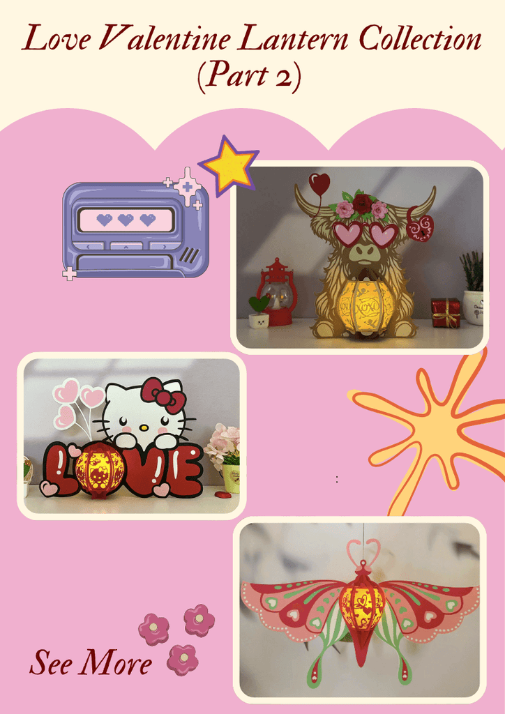 NEW PRODUCT LAUNCHING: Love Valentine Lantern Collection (Part 2) - LightboxGoodman