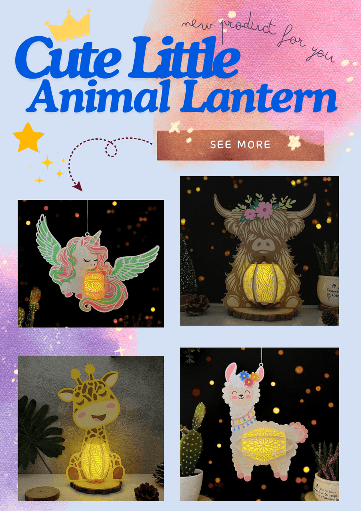 NEW PRODUCT LAUNCHING: Paper Cut Cute Little Animal Lantern Collection - LightboxGoodman