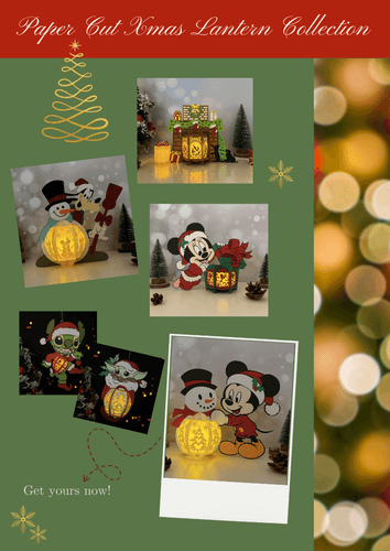 NEW PRODUCT LAUNCHING: Paper Cut Xmas Lantern Collection - LightboxGoodman