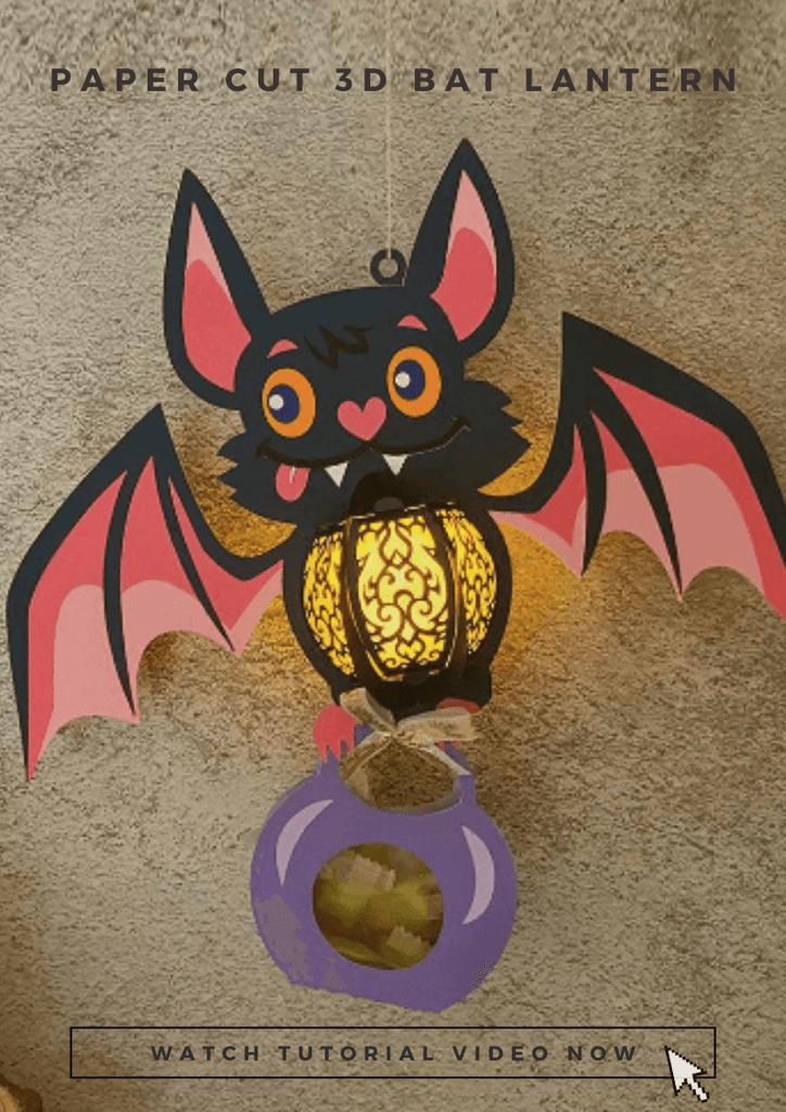 NEW PRODUCT LAUNCHING: Paper Cut 3D Bat Lantern - LightboxGoodman