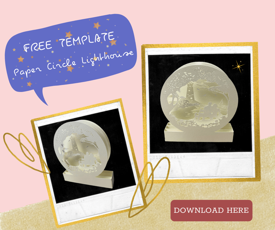 Free Templates - 3D Circle Paper Cut Light Box File - Cricut File - Shadow Box - LightBoxGoodMan