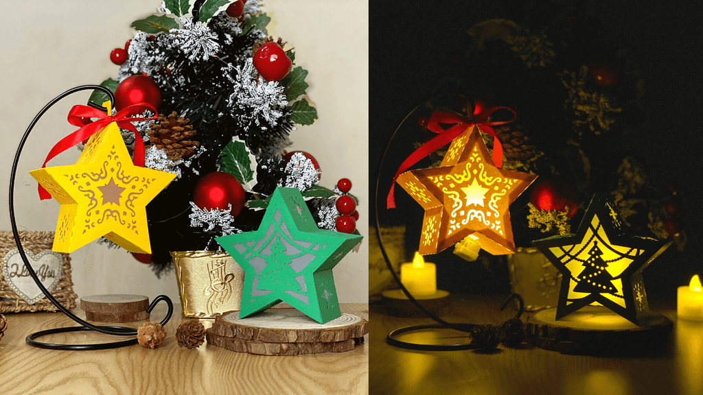 NEW PRODUCT LAUNCHING: Papercut Xmas Star Lantern - LightboxGoodman