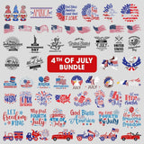 4th Of July Bundle - Cricut File - Svg, Png, Dxf, Eps - LightBoxGoodMan