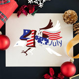 4th OF July Eagle - Cricut File - Svg, Png, Dxf, Eps - LightBoxGoodMan - LightboxGoodman