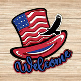 4th Of July - Paper 3D Layered File - Cricut File - LightBoxGoodMan - LightboxGoodman