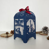 4th Of July - Paper Cut Lantern File - Cricut File - 10,5x20,6cm - LightBoxGoodMan