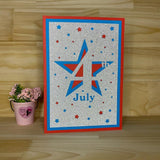 4th Of July Pop up Card - Cricut File - Svg, Png, Pdf, Dxf - LightBoxGoodMan - LightboxGoodman