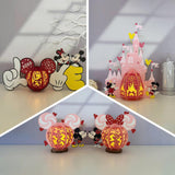 Pack 3 Different Disney Lantern - 3D Love Lantern File - Cricut File - LightBoxGoodMan