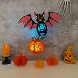 Bat - 3D Bat Lantern File - Cricut File 1 - LightBoxGoodMan