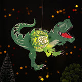 Dinosaurs - 3D Dinosaurs Lantern File - 7.7x9