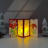 Christmas - 3D Christmas Pop-up Card File - Cricut File 1 - LightBoxGoodMan