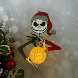 Nightmare Xmas - 3D Christmas Lantern File - Cricut File 3 - LightBoxGoodMan