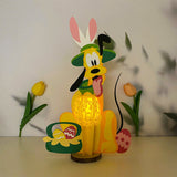 Easter Pluto - Easter Pluto Dog 3D Lantern File - Cricut File 1 - LightBoxGoodMan