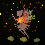 Fairy - 3D Fairy Lantern File - 11.6x8" - Cricut File - LightBoxGoodMan