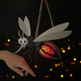 Mosquito - 3D Mosquito Lantern File - 7.8x9.9" - Cricut File - LightBoxGoodMan - LightboxGoodman