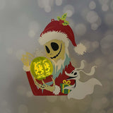 Nightmare Xmas - 3D Christmas Lantern File - Cricut File 1 - LightBoxGoodMan