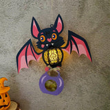 Bat - 3D Bat Lantern File - Cricut File 3 - LightBoxGoodMan