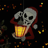 Nightmare Xmas - 3D Christmas Lantern File - Cricut File 2 - LightBoxGoodMan