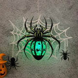 Spider - 3D Spider Lantern File - Cricut File 4 - LightBoxGoodMan