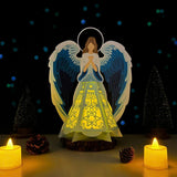 Angel - 3D Angel Lantern File - Cricut File 1 - LightBoxGoodMan