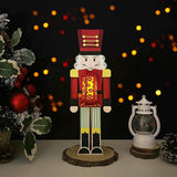 Nutcracker - 3D Christmas Lantern File - Cricut File 1 - LightBoxGoodMan