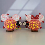 Mouse Couple - 3D Love Lantern File - Cricut File 1 - LightBoxGoodMan