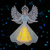 Angel - 3D Angel Lantern File - Cricut File 2 - LightBoxGoodMan