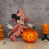 Minnie - Halloween Themed 3D Lantern File - Cricut File 1 - LightBoxGoodMan