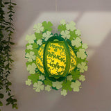 Patrick Day - St. Patrick's Day Themed 3D Lantern File - Cricut File 1 - LightBoxGoodMan