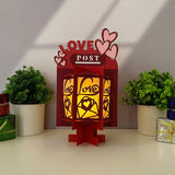 Letter Box Valentine - 3D Love Lantern File - Cricut File 1 - LightBoxGoodMan