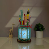 Tools Jar - School Themed 3D Papercut Lantern File - Cricut File 1 - LightBoxGoodMan