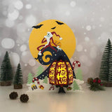 Nightmare Xmas - 3D Christmas Lantern File - Cricut File 4 - LightBoxGoodMan