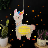 Alpaca - 3D Alpaca Lantern File - 7.8x11.3