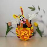 Goofy - Easter Goofy Dog 3D Lantern File - Cricut File 1 - LightBoxGoodMan