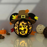 Mickey - Thanksgiving Themed 3D Disney Mouse Lantern File - Cricut File 1 - LightBoxGoodMan