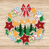 Christmas - Paper 3D Layered File - Cricut File - LightBoxGoodMan