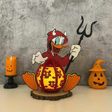 Donald - Halloween Themed 3D Lantern File - Cricut File 1 - LightBoxGoodMan