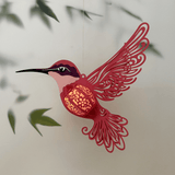 Hummingbird 2 - 3D Hummingbird Lantern File - 8x10