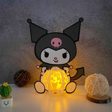 Kuromi - Wonderland Themed 3D Lantern File - Cricut File 1 - LightBoxGoodMan