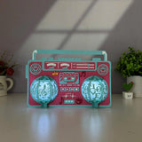 Radio Valentine - 3D Love Lantern File - Cricut File 1 - LightBoxGoodMan