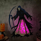 Death Scythe - 3D Death Lantern File - Cricut File 1 - LightBoxGoodMan