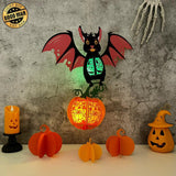 Bat - 3D Bat Lantern File - Cricut File 1 - LightBoxGoodMan