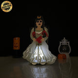 Annabelle - Halloween Themed 3D Lantern File - Cricut File 1 - LightBoxGoodMan