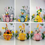 Pack 6 Easter Cutest Lantern - Disney Cartoon Themed 3D Lantern File - Cricut File - LightBoxGoodMan