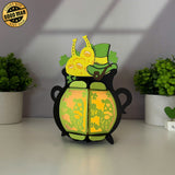 Lucky Pot - St. Patrick's Day Themed 3D Lantern File - Cricut File 1 - LightBoxGoodMan