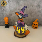 Daisy - Halloween Themed 3D Lantern File - Cricut File 1 - LightBoxGoodMan