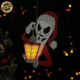 Nightmare Xmas - 3D Christmas Lantern File - Cricut File 2 - LightBoxGoodMan