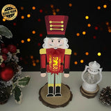 Nutcracker - 3D Christmas Lantern File - Cricut File 1 - LightBoxGoodMan