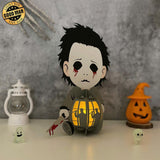 Michael Myers - Halloween Themed 3D Lantern File - Cricut File 1 - LightBoxGoodMan