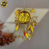 Dreamcatcher - 3D Dreamcatcher Lantern File - Cricut File 3 - LightBoxGoodMan